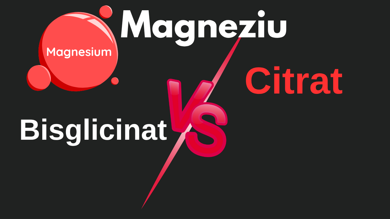 Magneziu bisglicinat sau citrat?